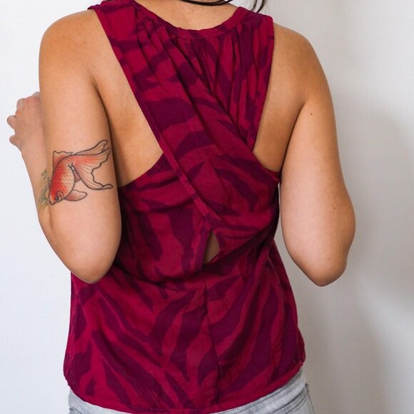 Marc By Marc Jacobs Criss-Cross Tank - Picture 2 of 3